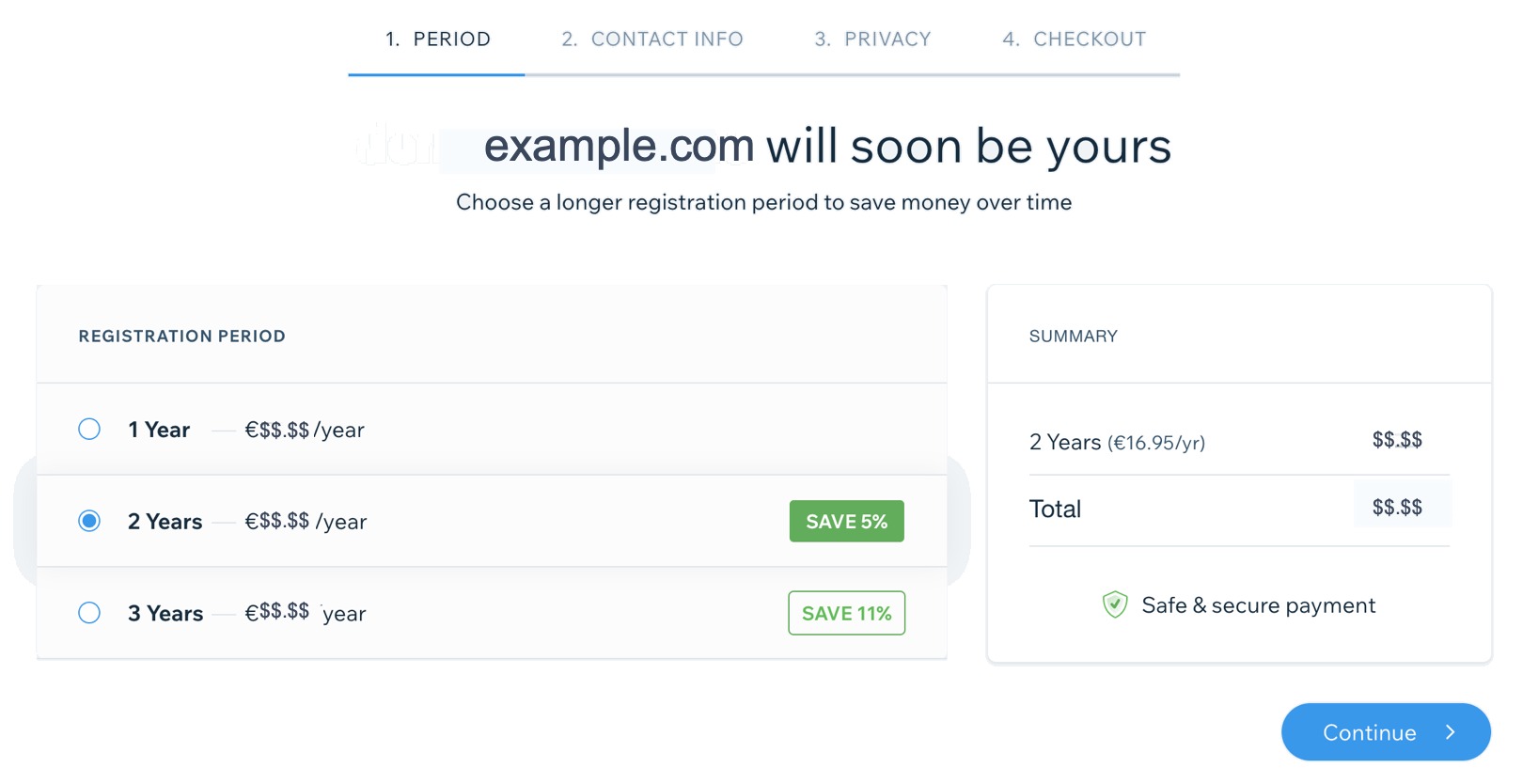 Wix Pricing